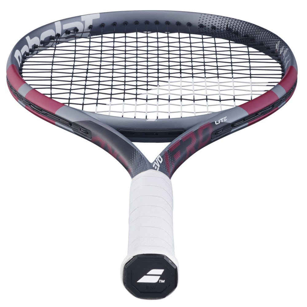 Тенис ракета Babolat EVO Aero Lite Pink GEN2, лека и комфортна, идеална за напреднали играчи.