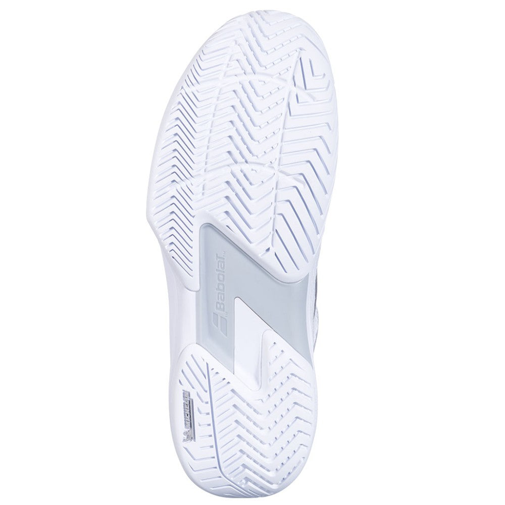 Women's Babolat SFX 4 All Court W White/Silver tennis shoes in AllCourt, detail 5