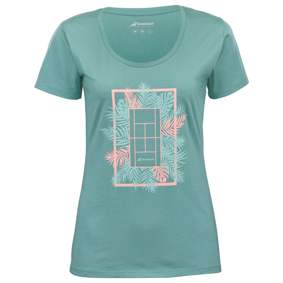 Дамска тениска Babolat Exercise Message Tee W