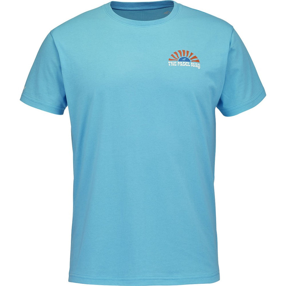 Tricou bărbătesc Babolat Perf Cotton Tee Scuba Blue
