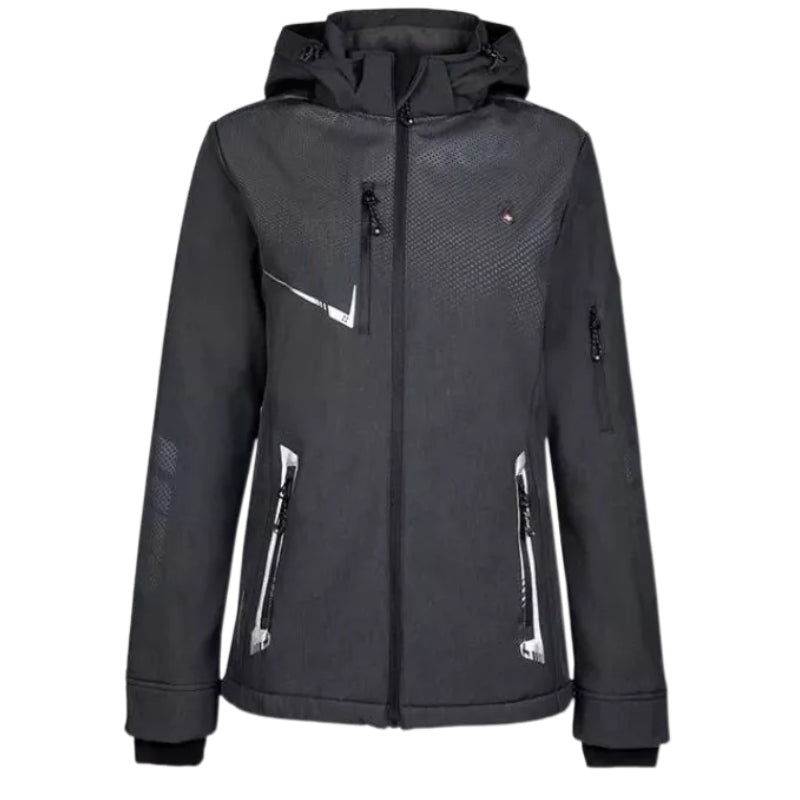 Jachetă turistică pentru bărbați AULP Nevim Softshell Anthracite