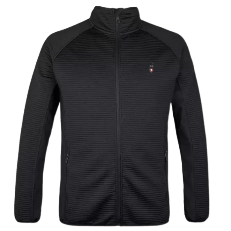 Men's full-zip top AULP Numix Black