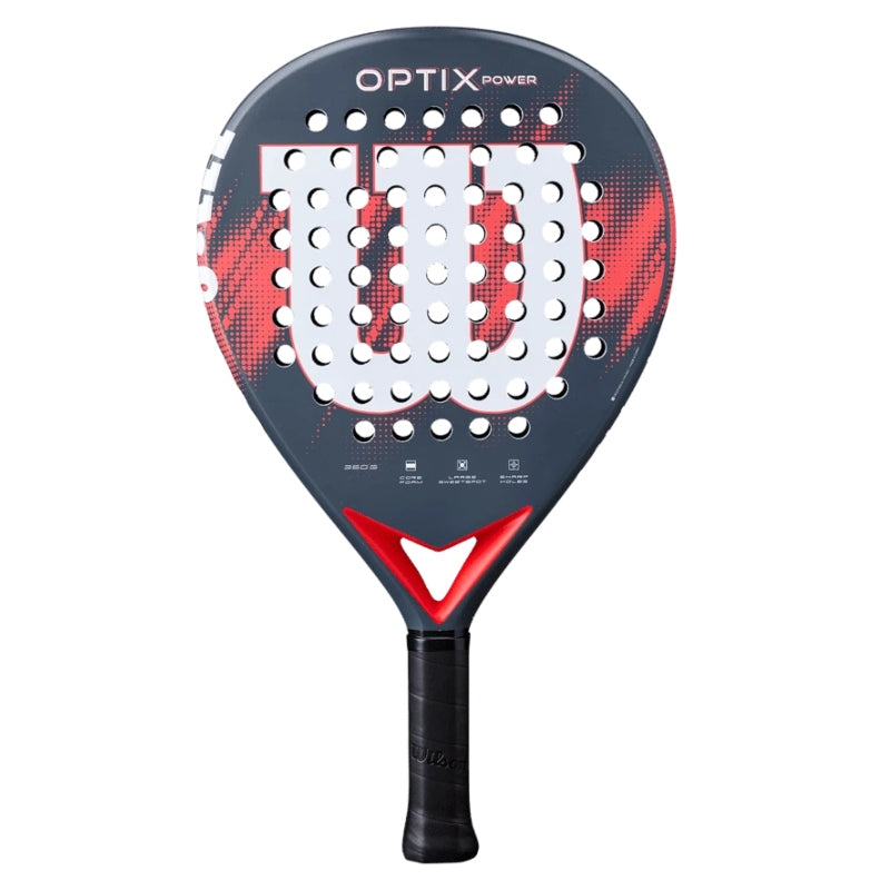 Падел ракета Wilson Optix V2 Power Red