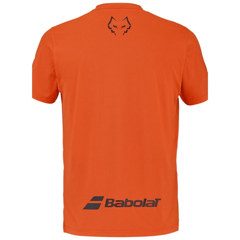 Tricou bărbătesc Babolat Crew Neck Tee J Lebron Red Orange