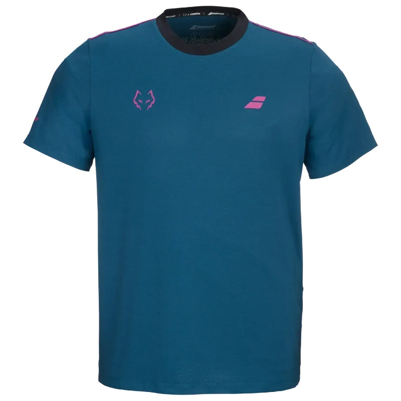 Tricou bărbătesc Babolat Crew Neck Tee Juan Lebron Blue