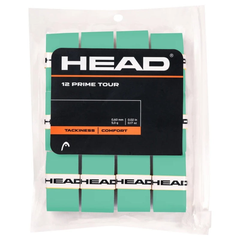 Head Prime Tour x12 Mint grips