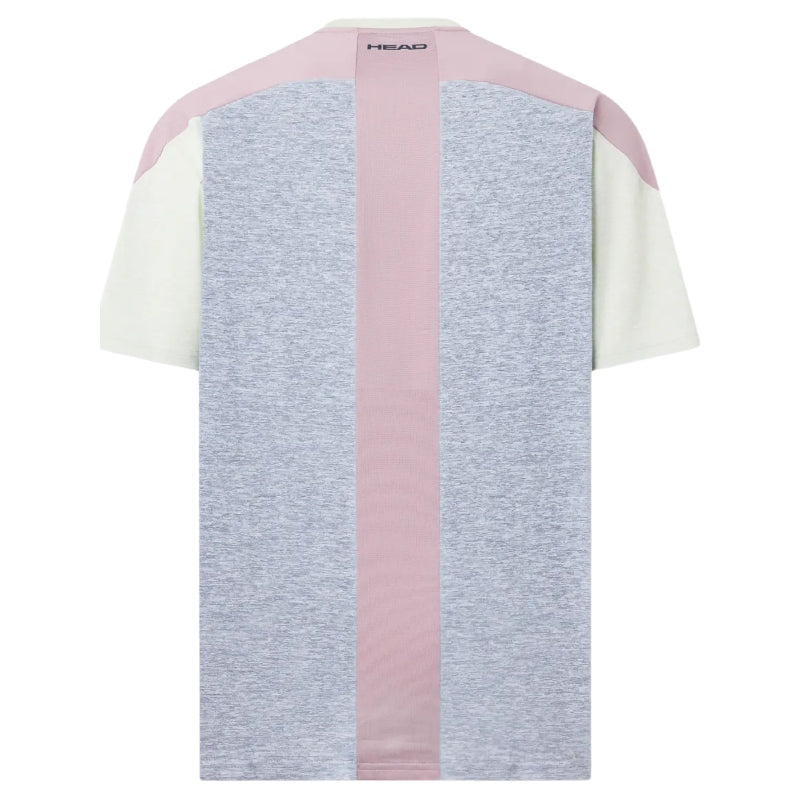Men's Head Play Tech Silver Tennis T-Shirt