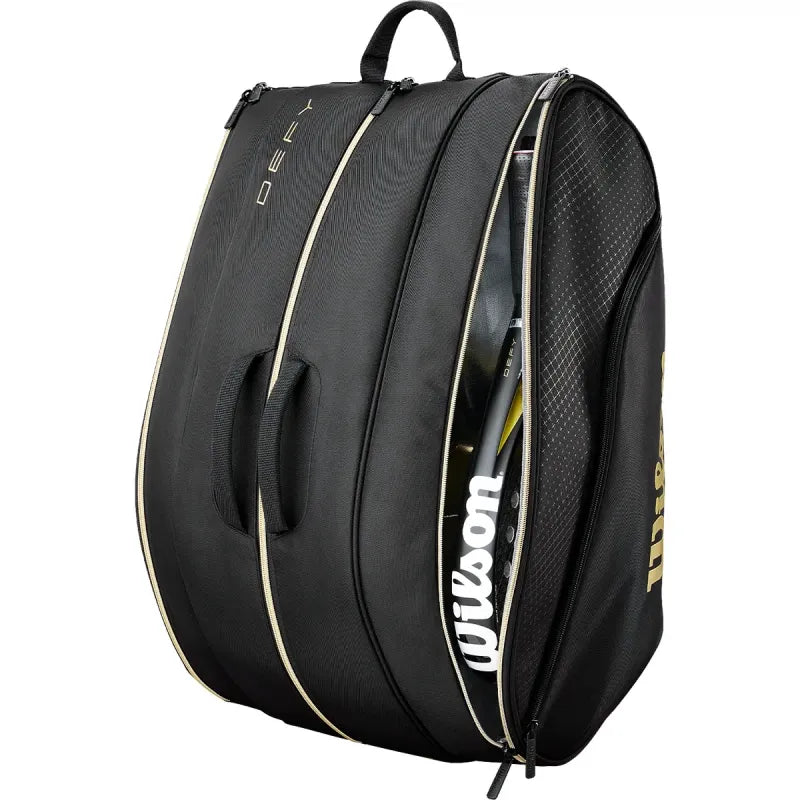 Padel torba Wilson DEFY V1 Black/Gold