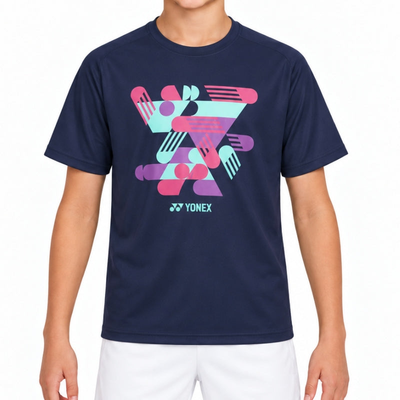 Yonex Yj0043 Junior Indigo Marine Kids' T Shirt