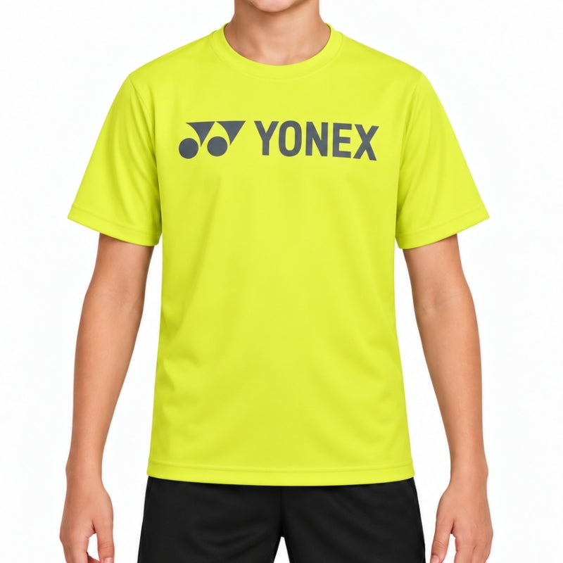 Yonex Yj0046 Junior Lime Yellow Kids' T Shirt