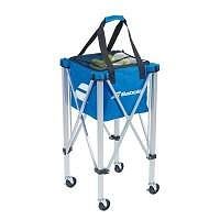 Babolat ball bag – blue basket for up to 120 balls with a zipper, lightweight and practical for tennis and padel