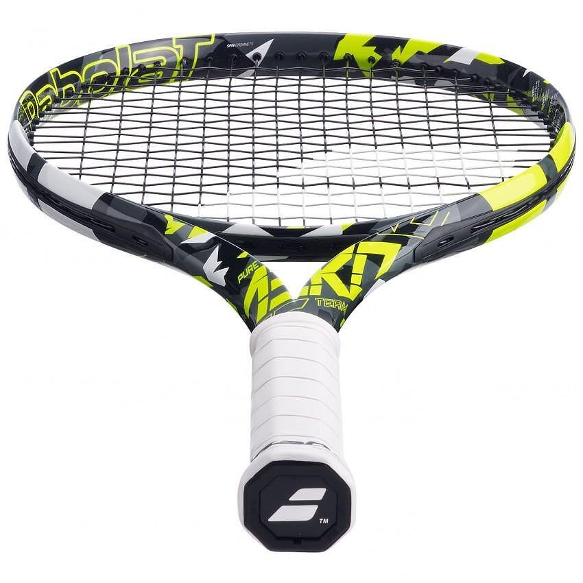 Tennis racket Babolat Pure Aero Team Gen7 for spin and control, part of Babolat tennis gear