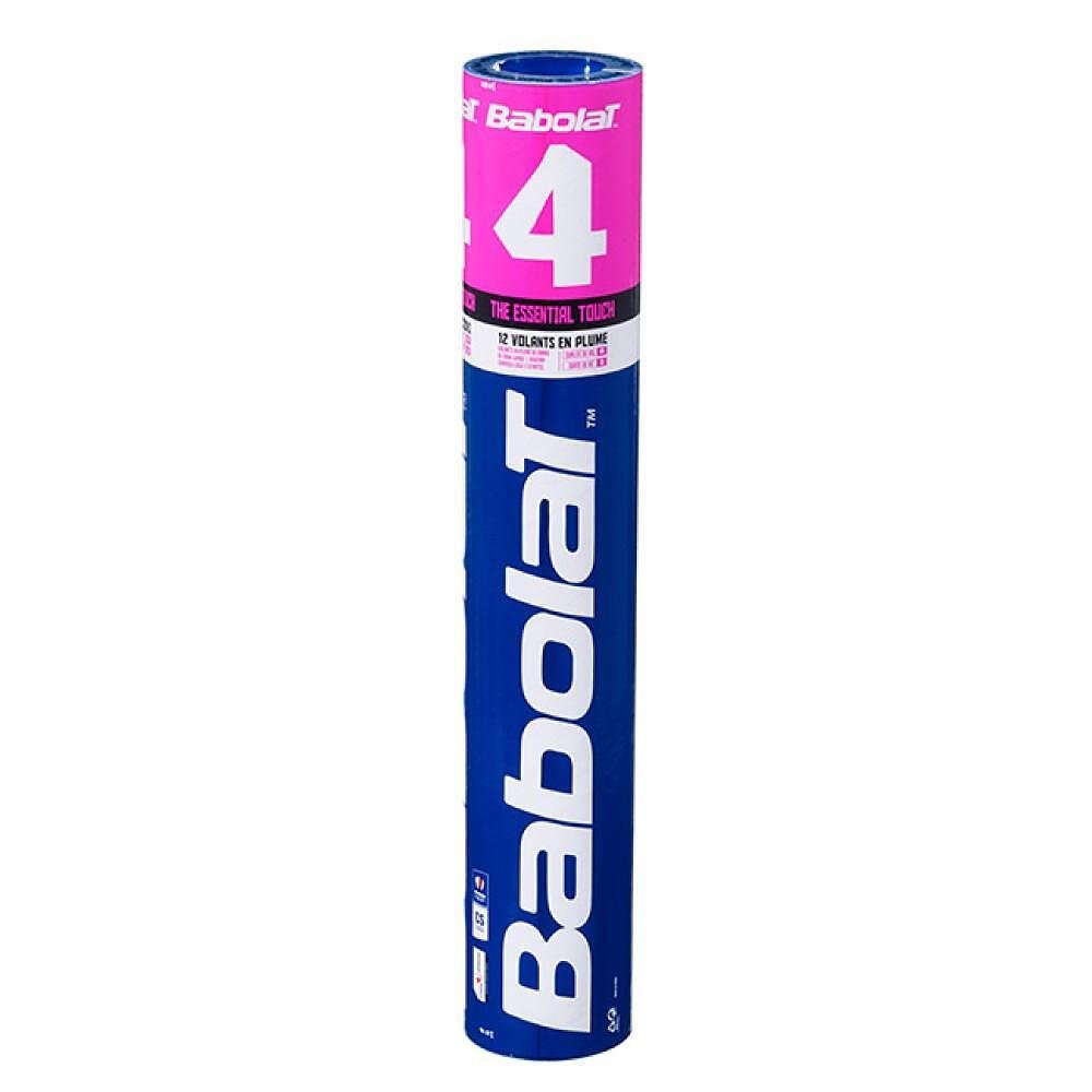 Бадминтон пера BABOLAT 4 – висококачествени пера за тренировки и клубна игра от Babolat