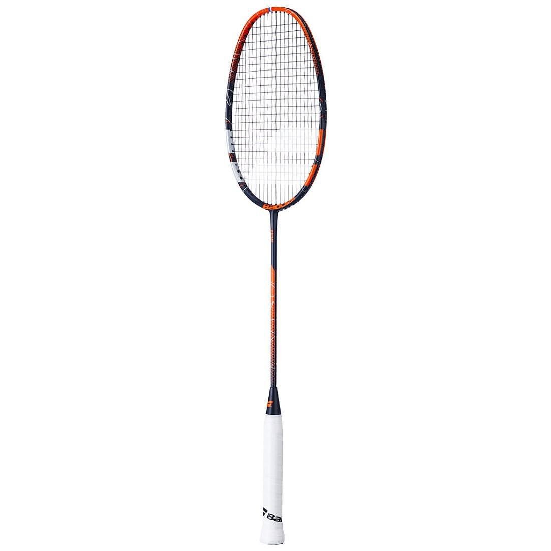 Бадминтон ракета Babolat PRIME 2025 Orange (наплетена) – лека карбонова ракета с голям sweetspot