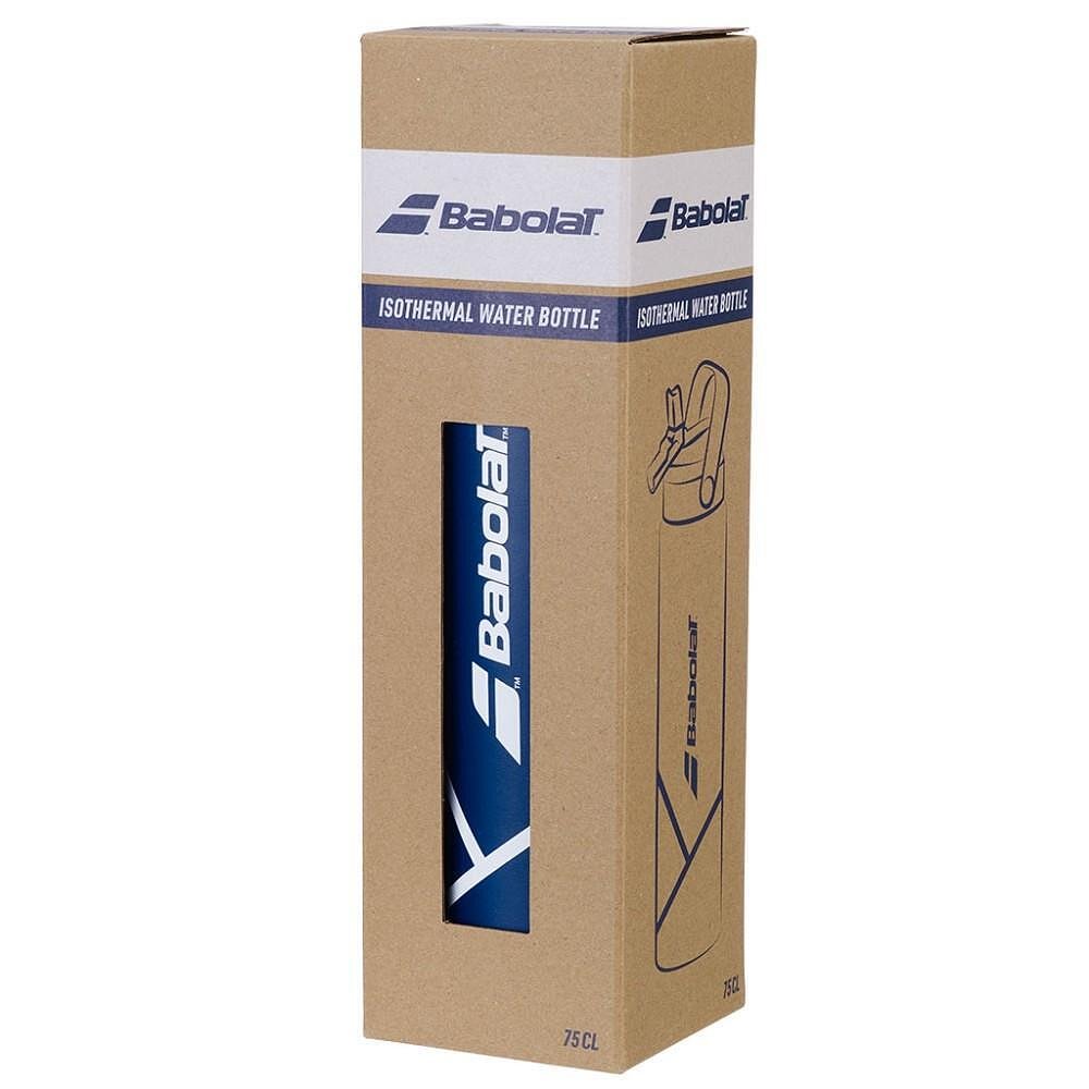 Sticlă de apă Babolat 2025, sticlă izotermă din oțel, cu mâner și pai pentru hidratare pe teren