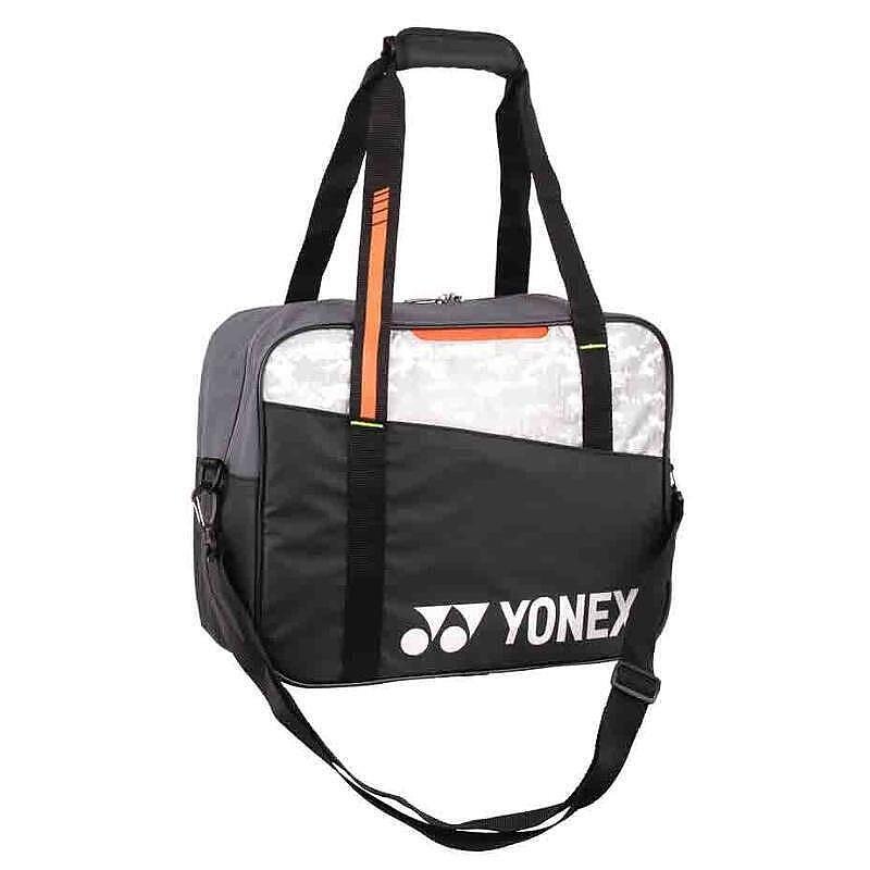 Yonex Club Compact Bag BLACK – compact black Yonex bag 2025, convenient for tennis bags and gear.