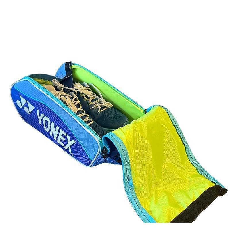 Чанта за маратонки Yonex Sports Shoe Bag Blast Blue/Turquoise за тенис маратонки и спортна екипировка