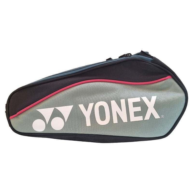 Чанта за маратонки Yonex Sports Shoe Bag Green - удобна чанта с цип за маратонки, 36 х 24 х 16 см, 100% полиестър