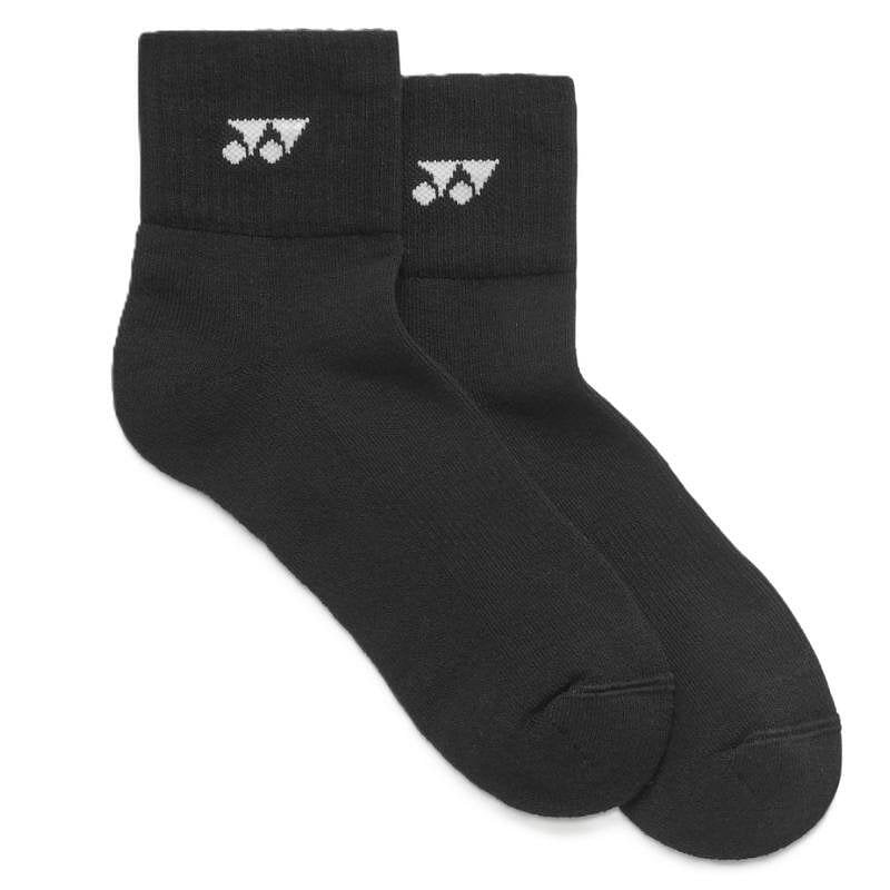 Yonex 19254 Black Socks (3 pairs) black Yonex sports socks for comfort and stability in tennis and padel