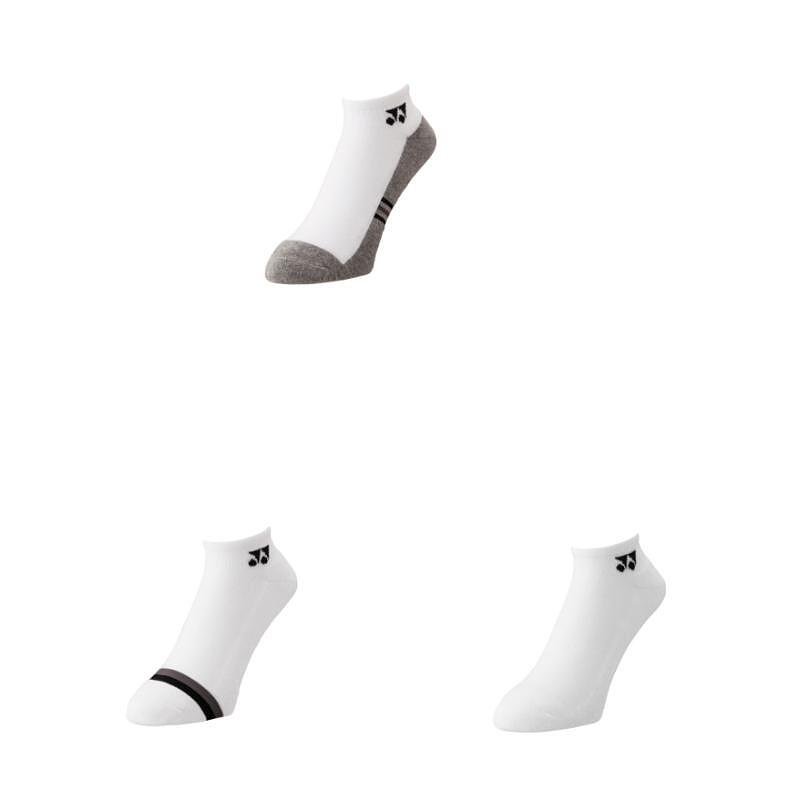 Yonex LOW CUT 19235 socks - 3 pairs, comfortable Yonex short sports socks for tennis and padel