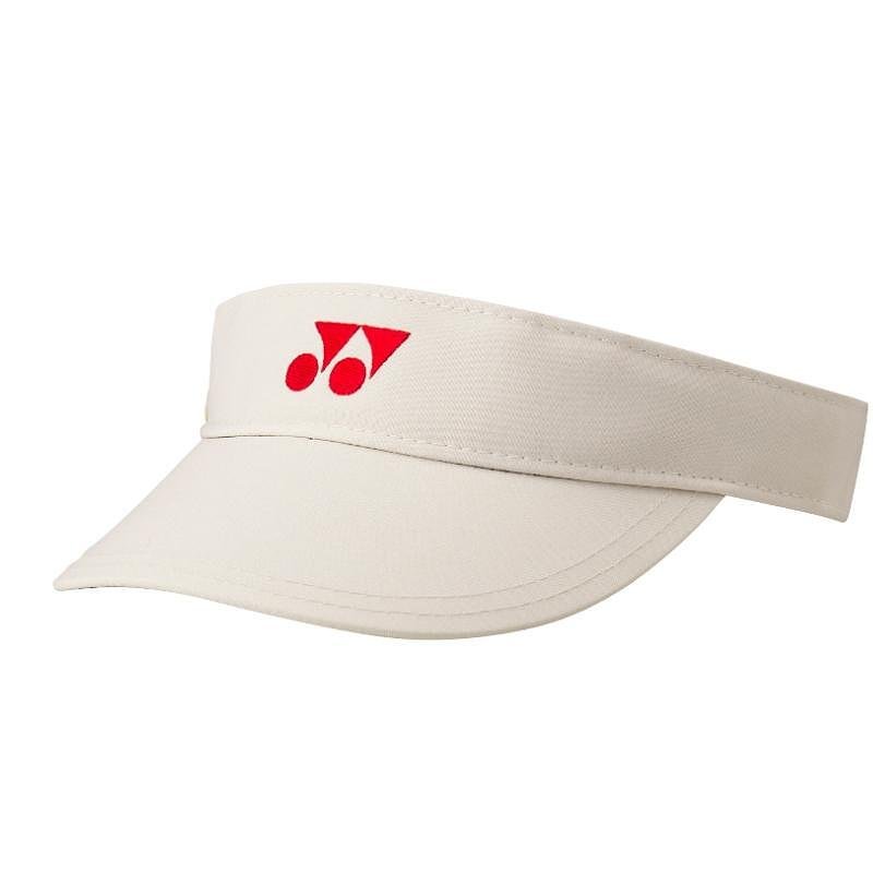 Women's Yonex VISOR 40113 Ice Beige visor – a stylish and comfortable visor from Yonex for tennis gear.