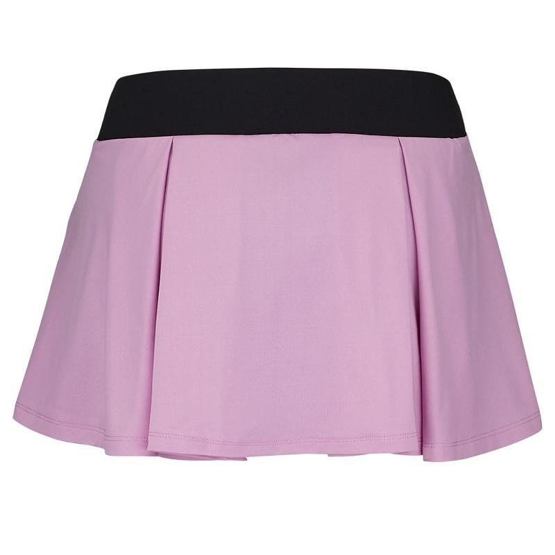 Дамска пола Babolat PADEL SKIRT - lilac shiffon, елегантна падел пола с плисета и вграден клин