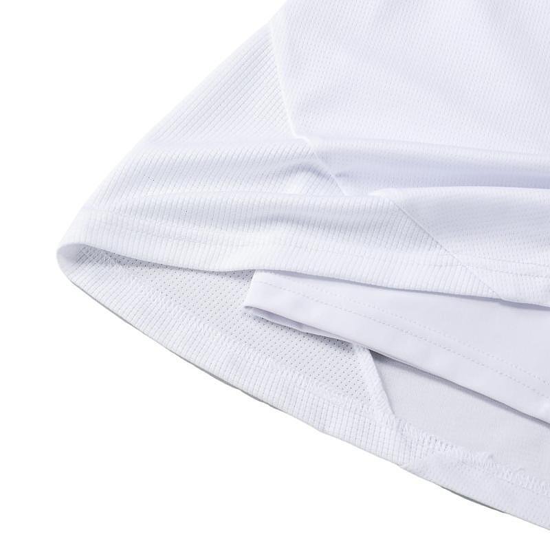 Women's Yonex 26194 Skirt (with shorts) White – a white Yonex sports skirt for tennis and badminton with built-in shorts and comfort