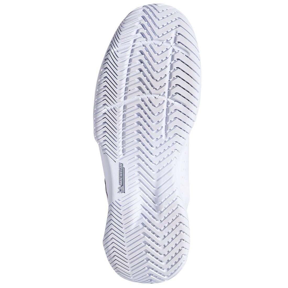 Outsole of Women's sneakers Babolat SFX EVO ALL COURT WIMBLEDON - white, after dark for all courts and stability