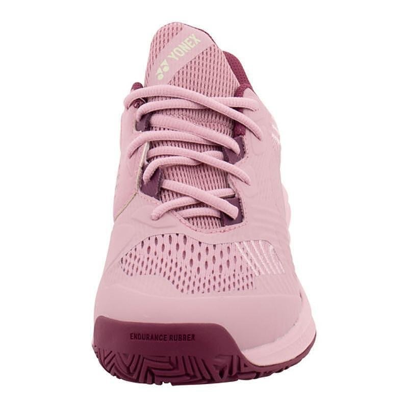 Women's Yonex PC SONICAGE CLAY Smoke Pink shoes – Yonex tennis shoes with POWER CUSHION+ for comfort and stability