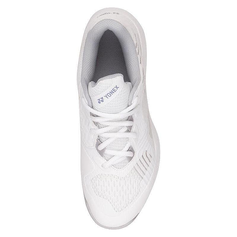Women's Yonex PC SONICAGE WH/GR, white Yonex tennis shoes with POWER CUSHION+ for stability and comfort
