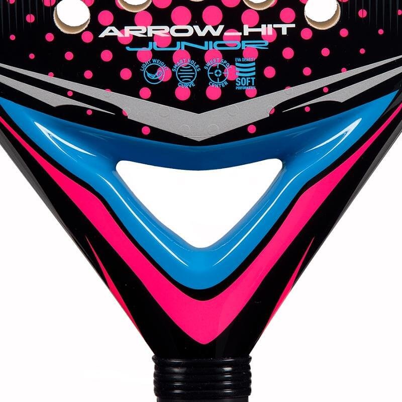 Kids' Adidas Arrow Hit Junior Pink padel racket