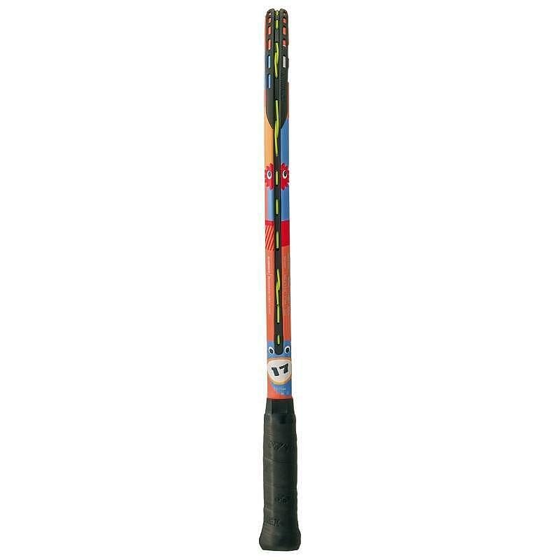 Yonex Junior 17 Coral Orange tennis racket for kids, a lightweight and comfortable junior racket for control and comfort