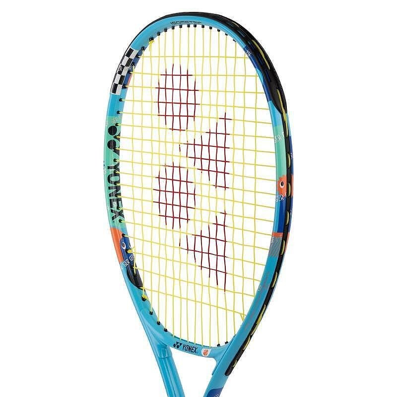 Yonex Junior 25 Ocean Blue tennis racket for children 8-10 years old, lightweight and comfortable racket for technique