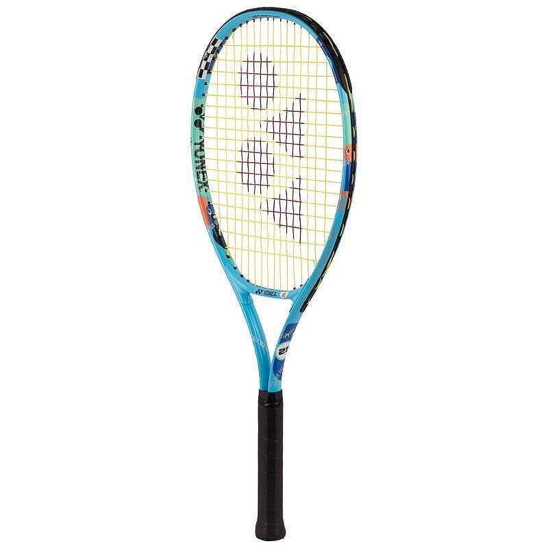 Yonex Junior 25 Ocean Blue tennis racket for children 8-10 years old, lightweight and comfortable tennis racket with cover