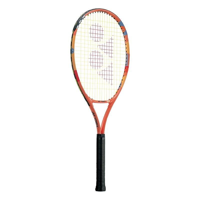 Yonex Junior 26 Coral Orange tennis racket - a lightweight and comfortable racket for children aged 10-11, with cover