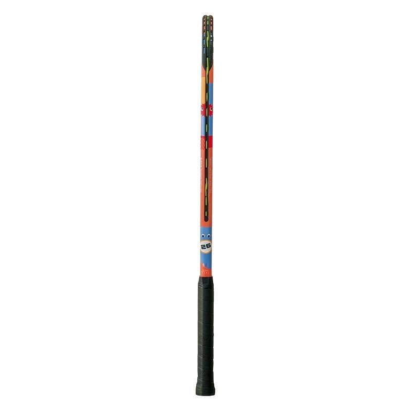 Yonex Junior 26 Coral Orange tennis racket for children aged 10-11, lightweight and comfortable, 26 inches, with cover