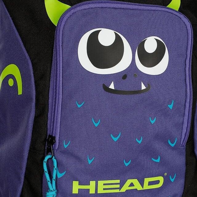 Rucsac Head Tour Monster 14L rucsac de tenis pentru copii cu design monstru, compartiment pentru rachetă și accesorii