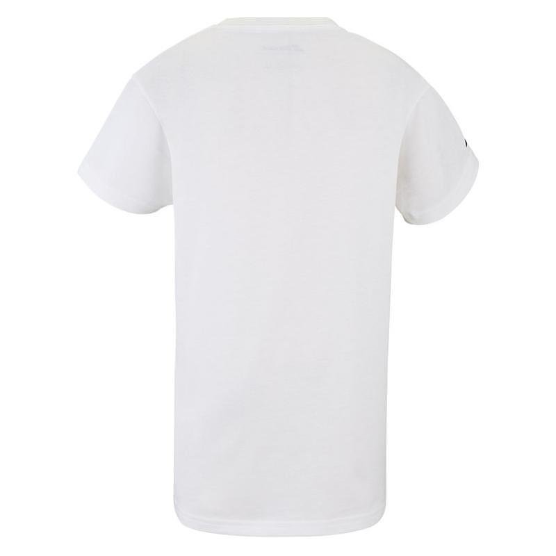 Детска тениска Babolat EXERCISE COTTON C16 - white, бяла тениска за комфорт и спорт на деца