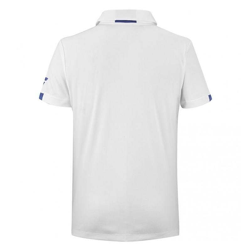Детска тениска Babolat PLAY POLO BOY 2024 - white, бяла тениска за тенис и тренировки