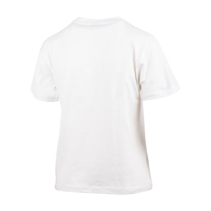 Детска тениска Yonex TS0023 100% памук White - бяла, удобна и дишаща за училище и игра.