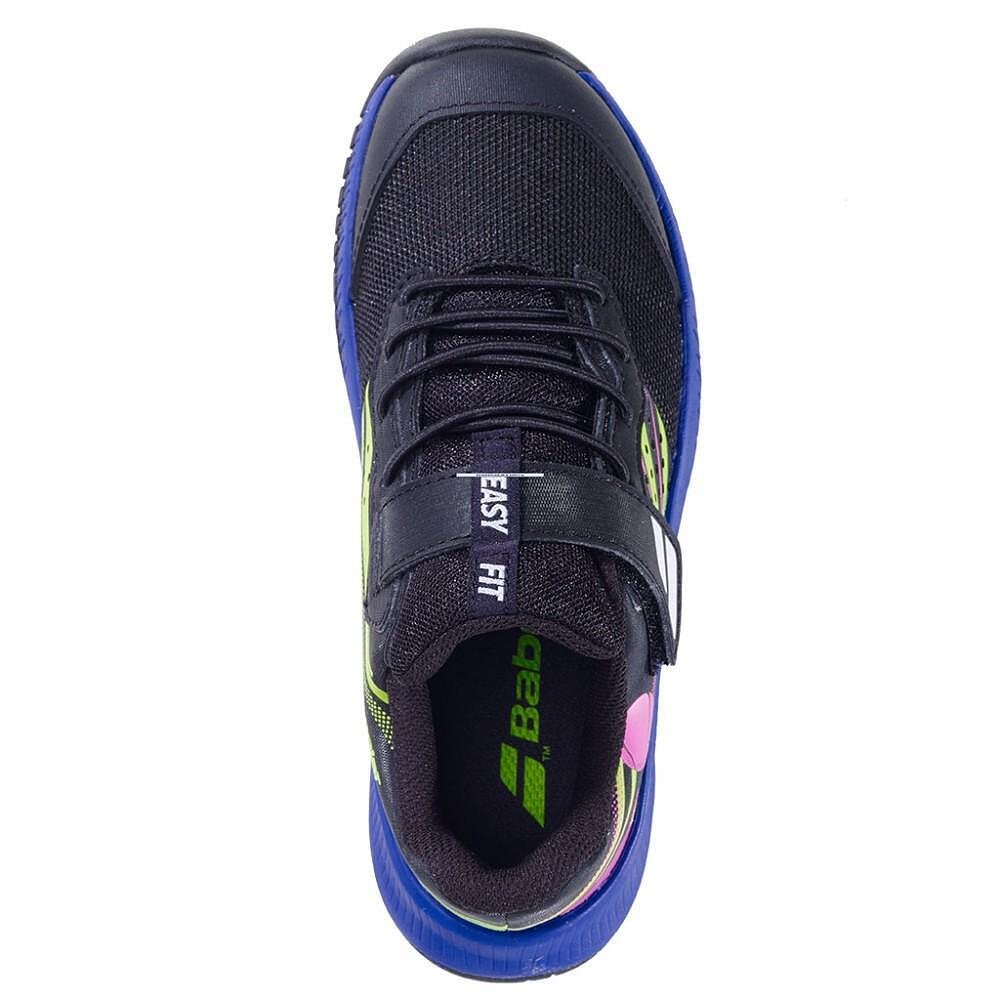 Детски маратонки Babolat PULSION KID AC BOY - black, dark blue за тенис, удобни и леки за ежедневна игра