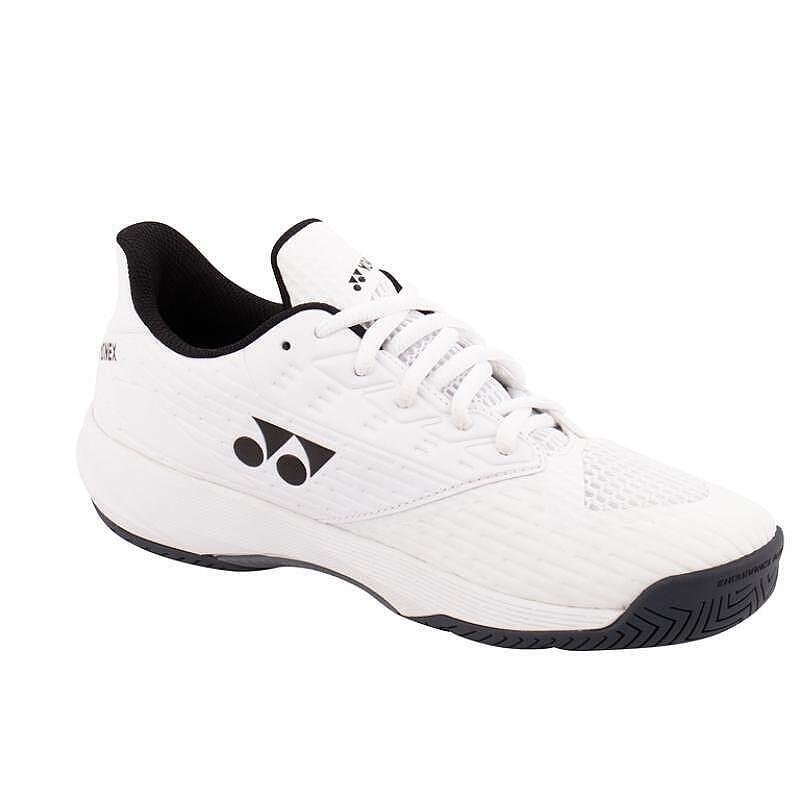 Детски маратонки Yonex PC AD-ACCEL CL White за клей корт с комфорт, стабилност и POWER CUSHION технология