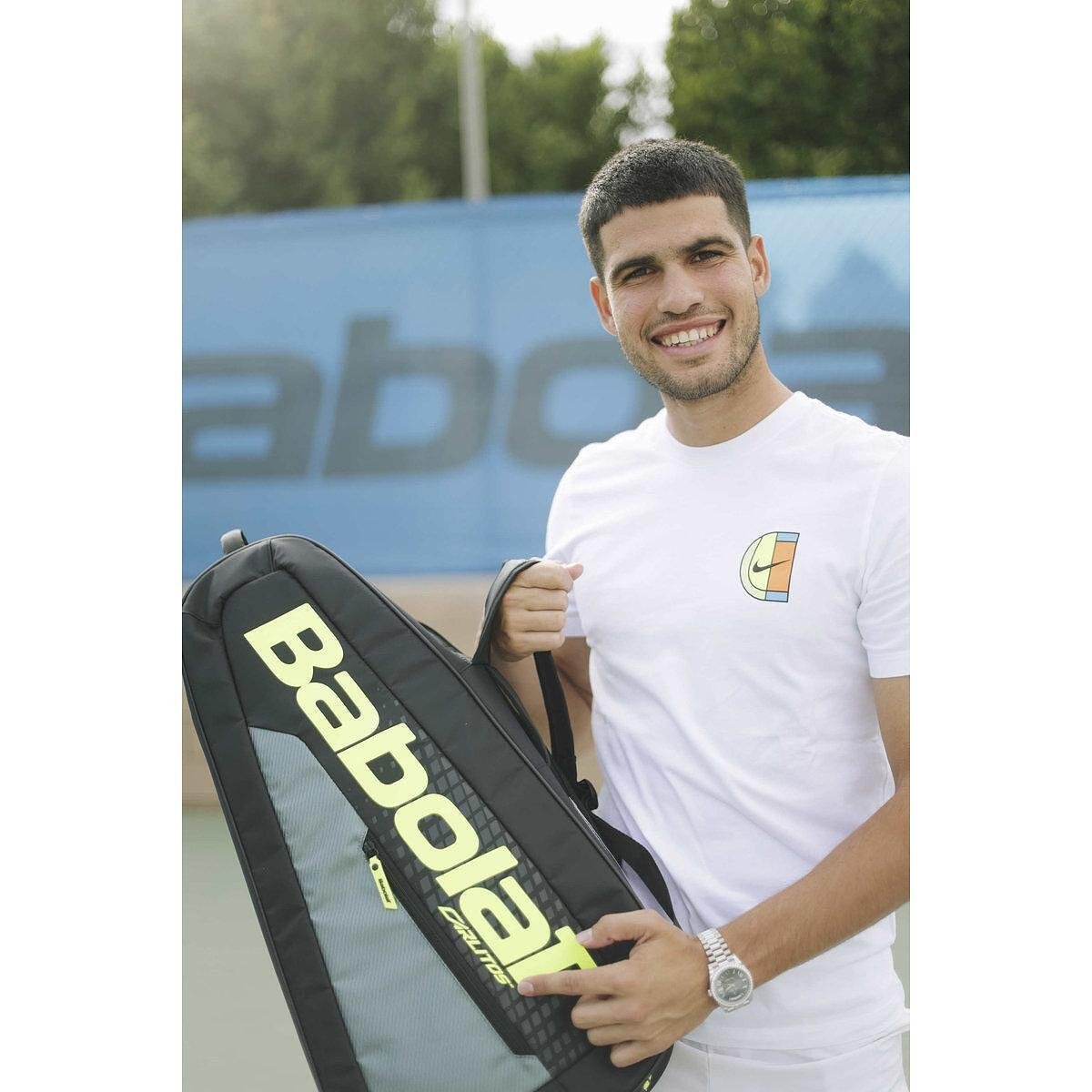 Детски термобег Babolat RH Carlitos 2026 – стилен тенис сак за млади играчи и тийнейджъри, вдъхновен от Carlos Alcaraz.