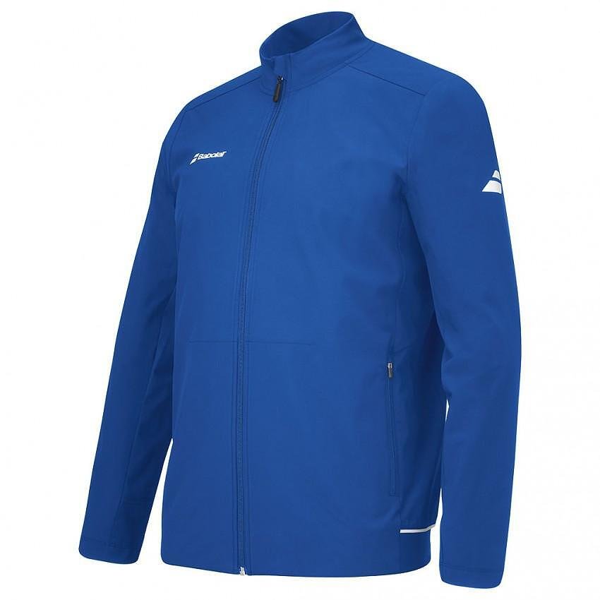 Babolat PLAY 2024 Kids' Jacket - sodalite blue for comfort and sport, ideal on and off the court