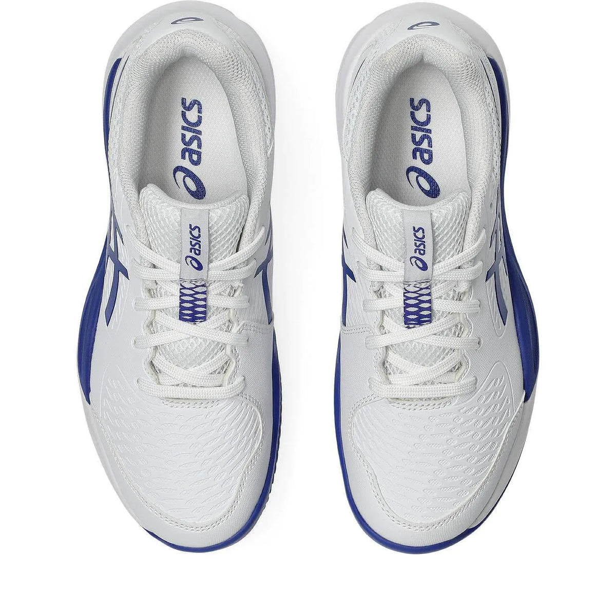 Pantofi de tenis pentru copii Asics Gel-Resolution X Clay White/Cobalt