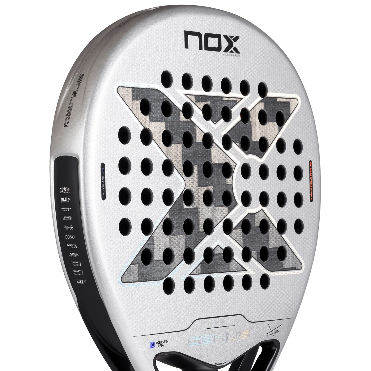 Nox Genius 12K Alum Xtrem Padel Racket by Agustin Tapia 27