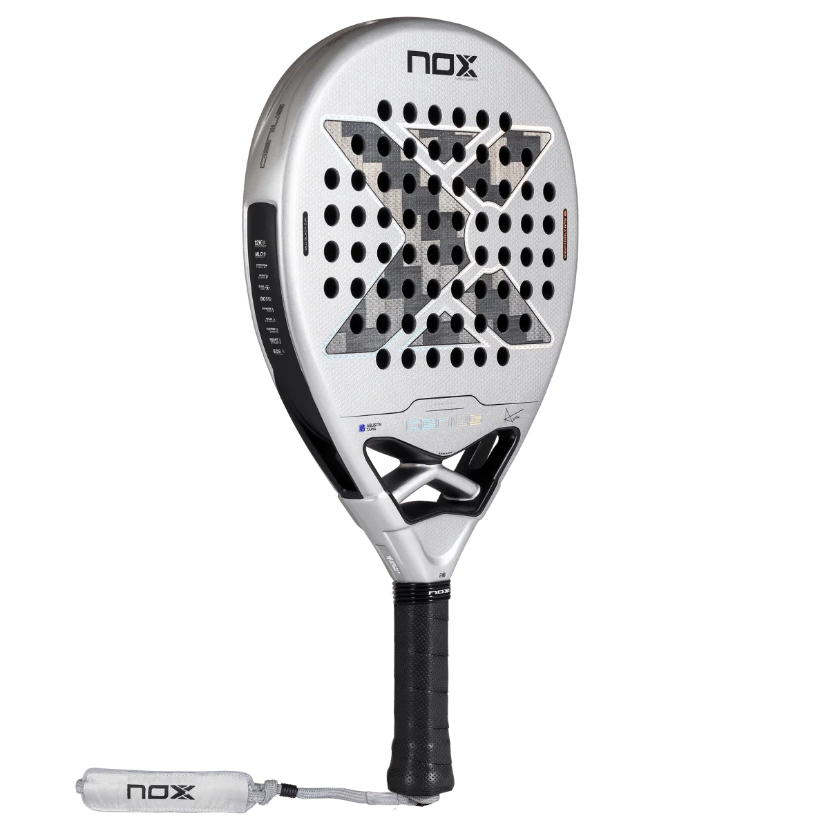 Nox Genius 12K Alum Xtrem Padel Racket by Agustin Tapia 27