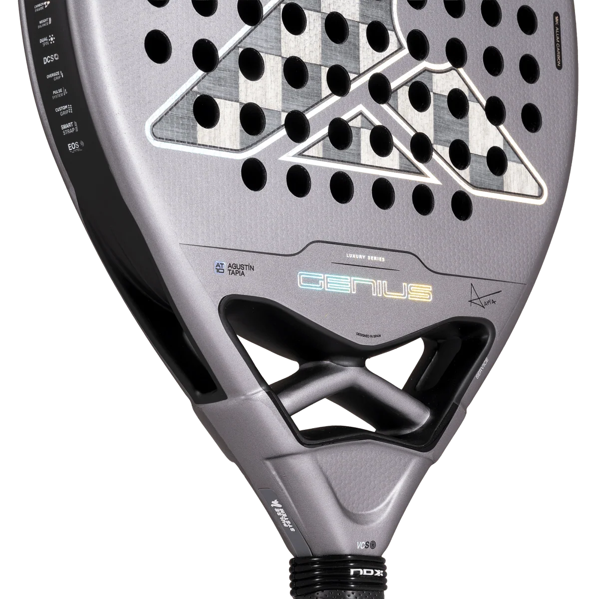 Nox Genius 18K Alum Padel Racket by Agustin Tapia 27