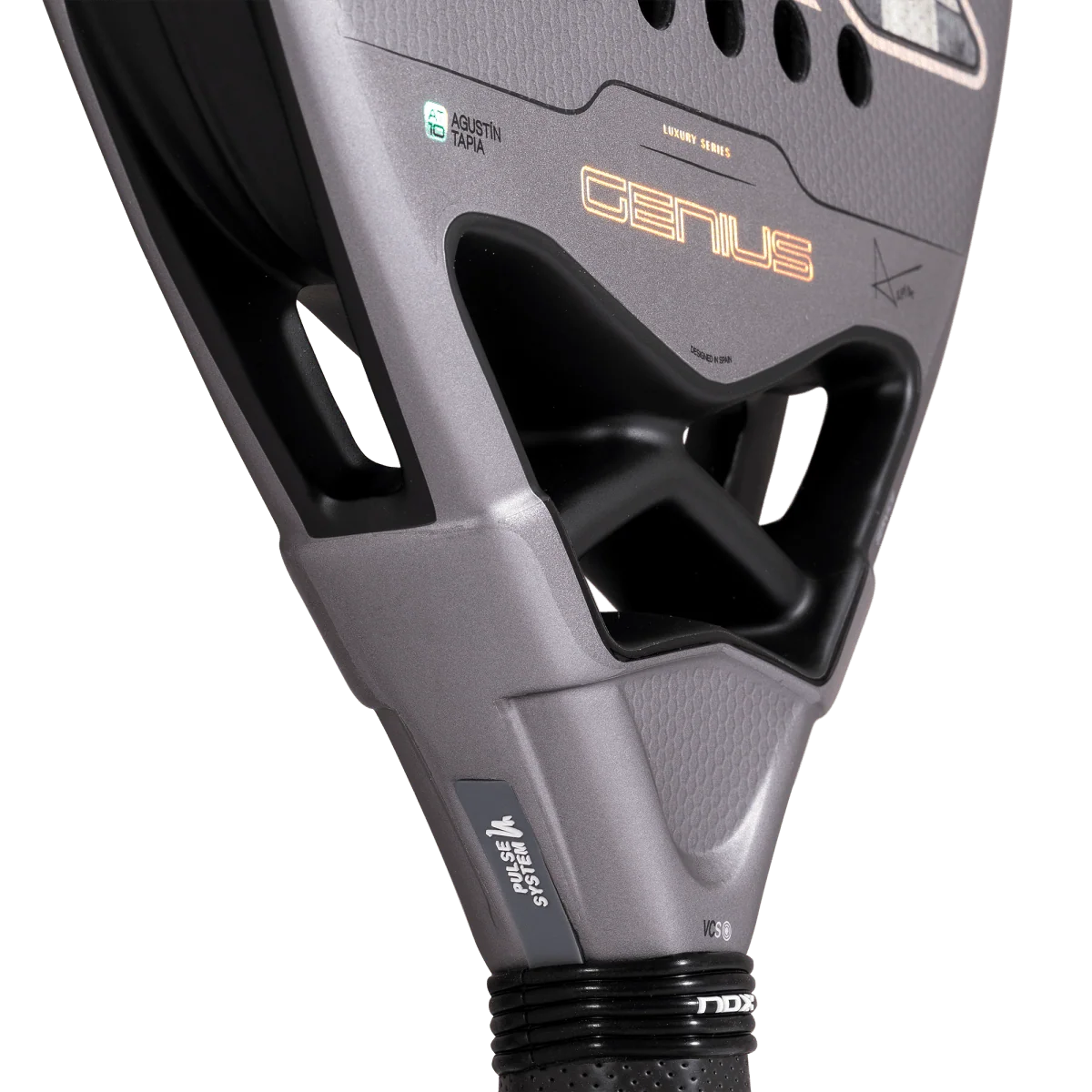 Nox Genius Attack 18K Alum by Agustin Tapia Padel Racket 27