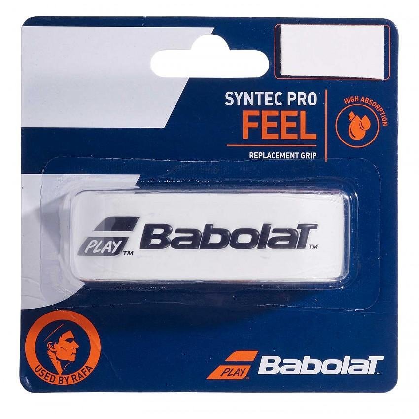 Babolat SYNTEC PRO grip for tennis racket and padel racket, high absorption replacement grip
